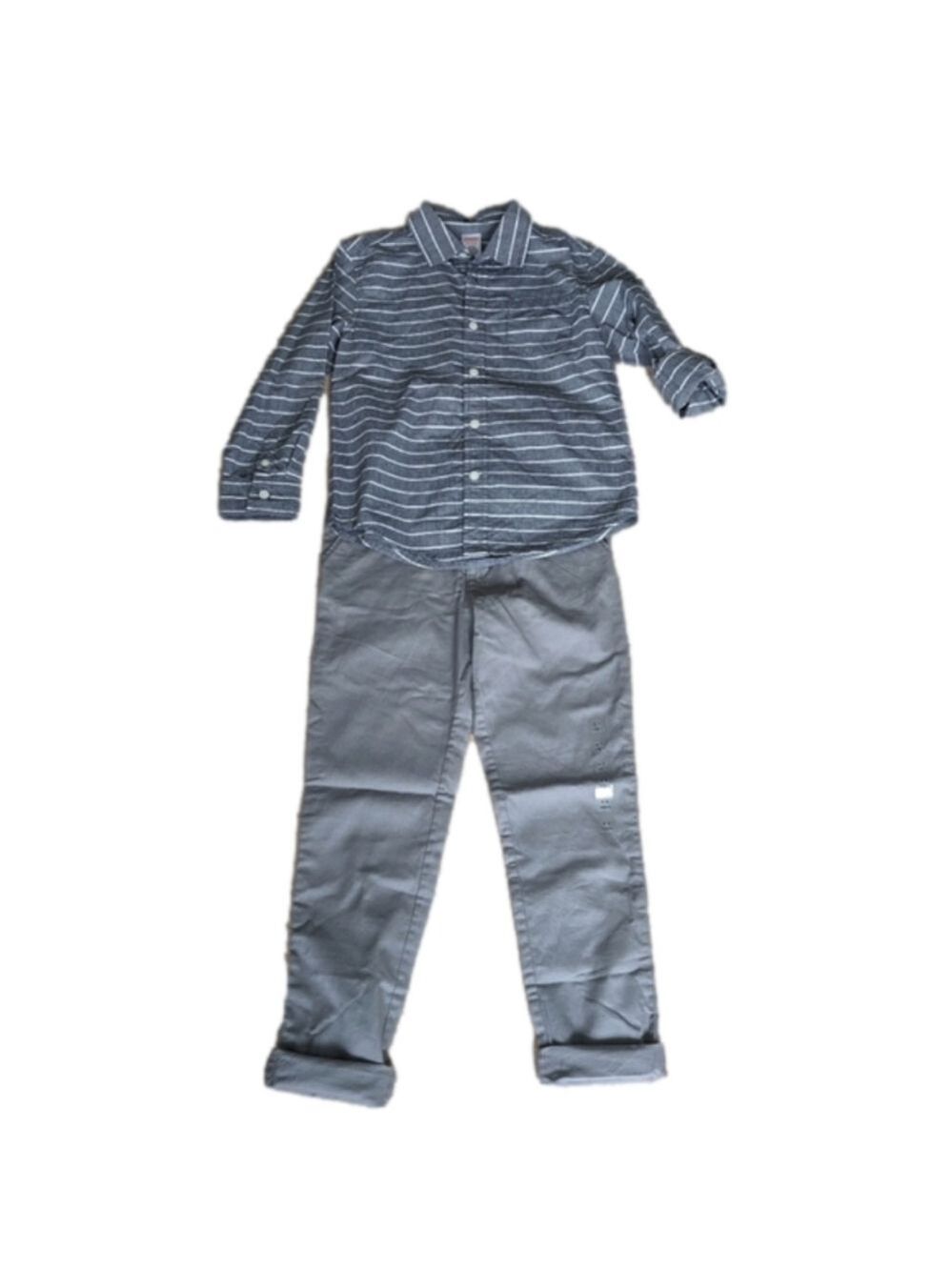H&M pants/Gymboree shirt set